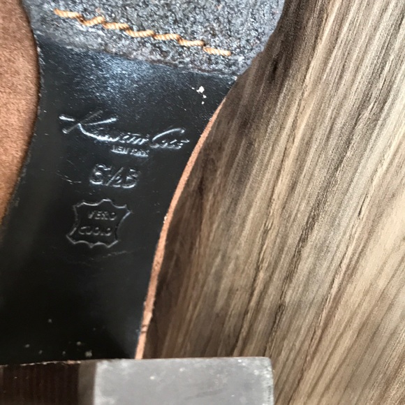 Kenneth Cole brown leather ankle boots sz 6.5 - Picture 7 of 8